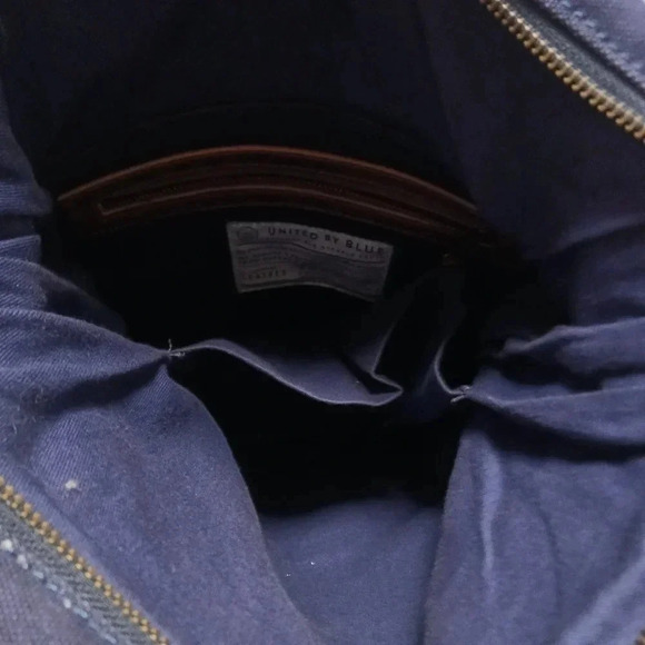 United By Blue Heavy Canvas Leather Bag - Picture 4 of 7